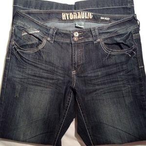 NWOT Hydraulic Slim Boot Jeans 18W
